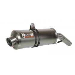 Sistem de evacuare complet 2x1 MIVV OVAL Y.018.LX1 otel inoxidabil SMALL Sistem de evacuare complet 2x1 MIVV OVAL Y.018.LX1 otel inoxidabil SMALL