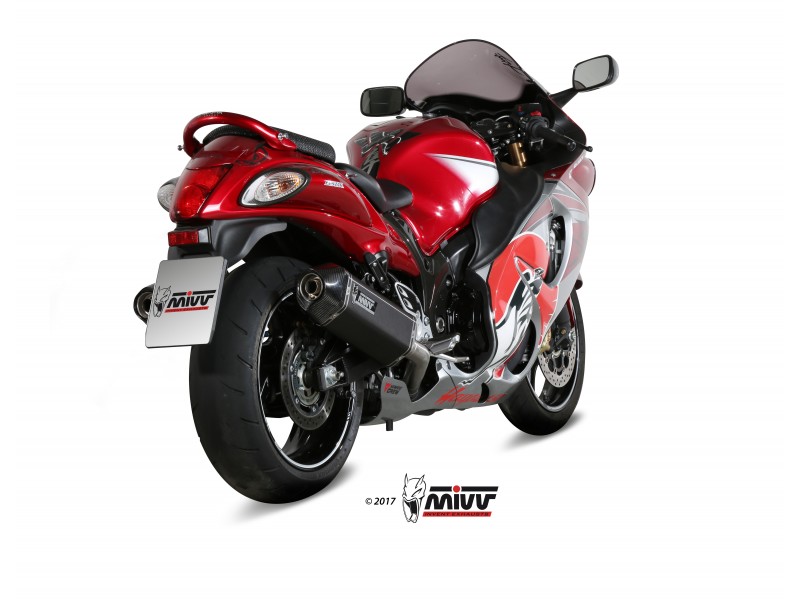 Kit 2 evacuari MIVV SPEED EDGE S.052.LRB Steel Black