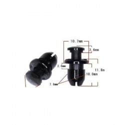 Plastic rivet RMS 121832001 Plastic rivet RMS 121832001