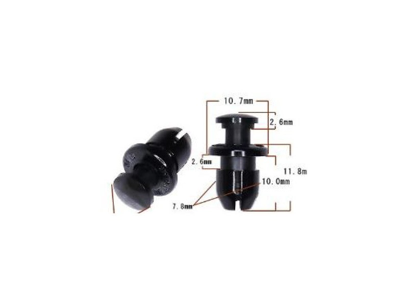 Plastic rivet RMS 121832001 Plastic rivet RMS 121832001