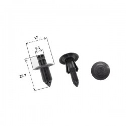 Plastic rivet RMS 121832004 Plastic rivet RMS 121832004