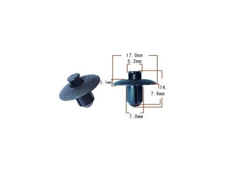 Plastic rivet RMS 121832010 Plastic rivet RMS 121832010