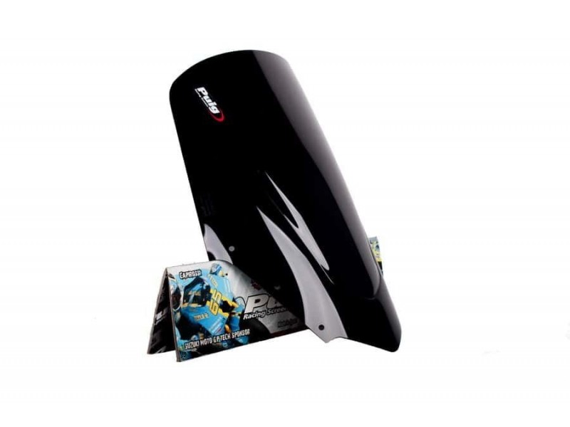 Windscreen PUIG RACING 4061N Negru