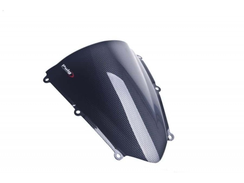 Windscreen PUIG RACING 4356C carbon look