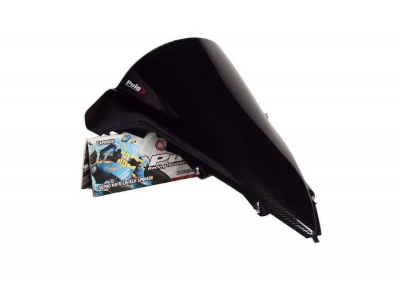 Windscreen PUIG RACING 4935C carbon look