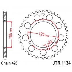 Foaie spate JT JTR 1134-54 54T, 428 Foaie spate JT JTR 1134-54 54T, 428