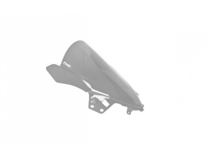 Windscreen PUIG RACING 5641N Negru