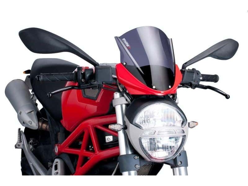 Windscreen PUIG RACING 5650F dark smoke Windscreen PUIG RACING 5650F dark smoke