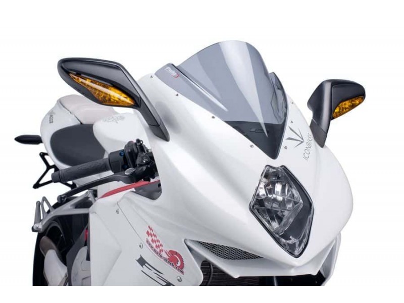 Windscreen PUIG RACING 5651H smoke