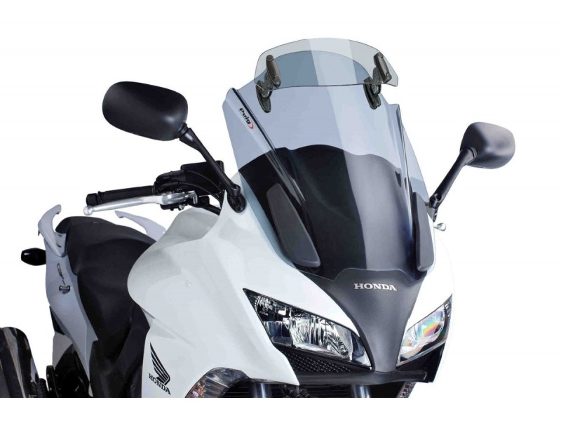 Windscreen PUIG TOURING WITH VISOR 5899H smoke Windscreen PUIG TOURING WITH VISOR 5899H smoke