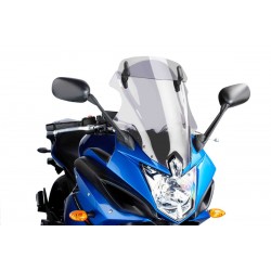 Windscreen PUIG TOURING WITH VISOR 5910H smoke Windscreen PUIG TOURING WITH VISOR 5910H smoke