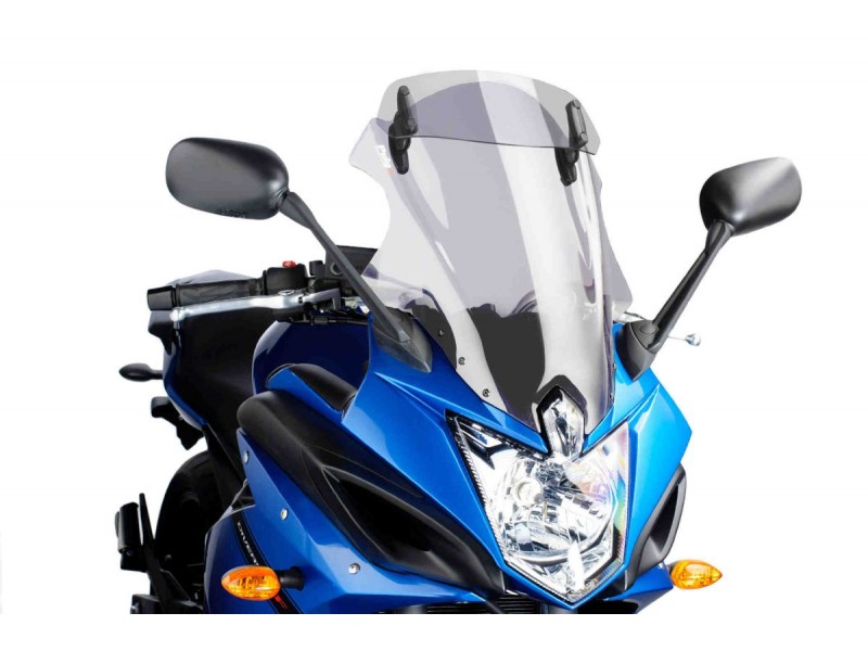 Windscreen PUIG TOURING WITH VISOR 5910H smoke Windscreen PUIG TOURING WITH VISOR 5910H smoke