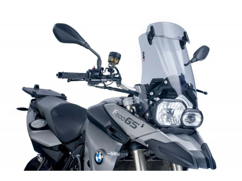 Windscreen PUIG TOURING WITH VISOR 5914H smoke Windscreen PUIG TOURING WITH VISOR 5914H smoke