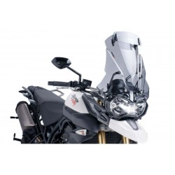 Windscreen PUIG TOURING WITH VISOR 5918H smoke Windscreen PUIG TOURING WITH VISOR 5918H smoke