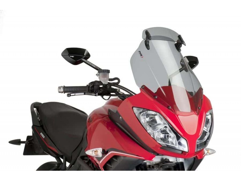 Windscreen PUIG TOURING WITH VISOR 5919H smoke Windscreen PUIG TOURING WITH VISOR 5919H smoke