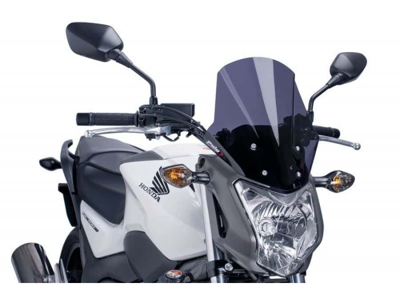 Windscreen PUIG RACING 5991F dark smoke