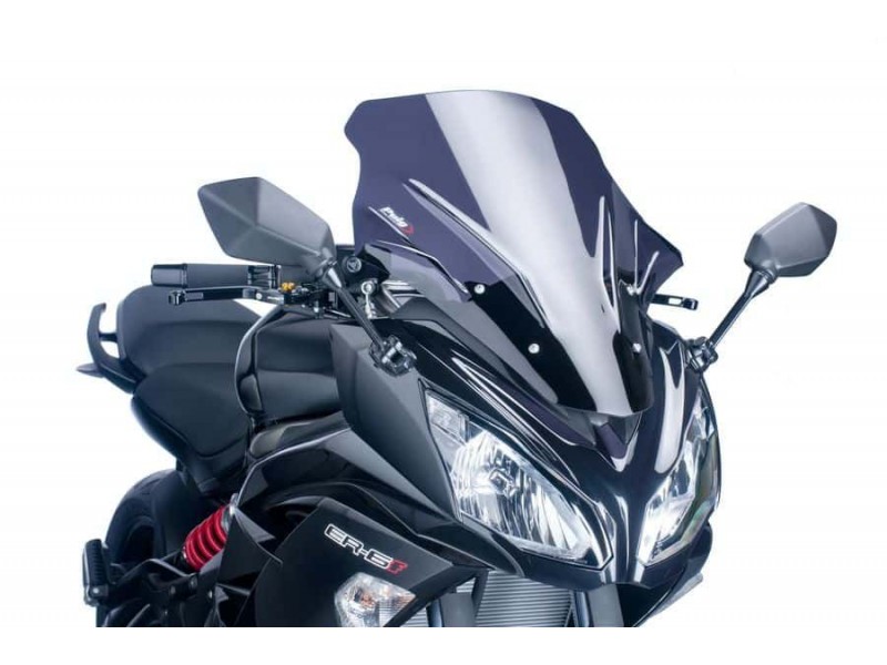 Windscreen PUIG TOURING 5998F dark smoke