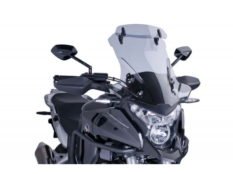 Windscreen PUIG TOURING WITH VISOR 6003H smoke Windscreen PUIG TOURING WITH VISOR 6003H smoke