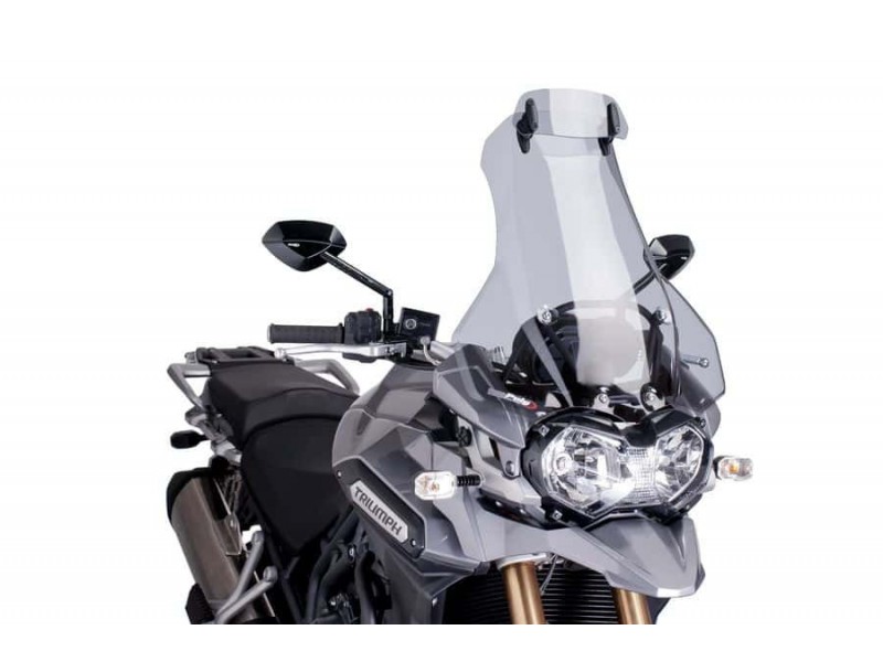 Windscreen PUIG TOURING WITH VISOR 6006H smoke