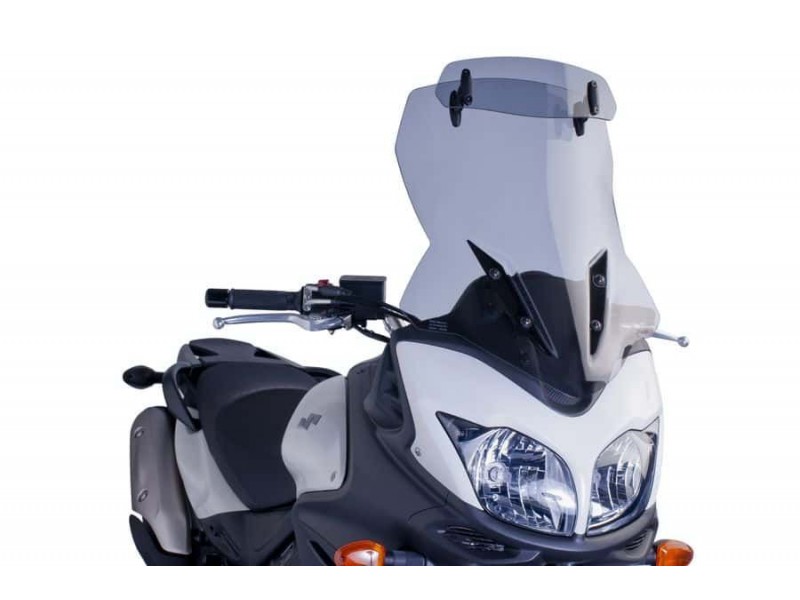 Windscreen PUIG TOURING WITH VISOR 6253H smoke Windscreen PUIG TOURING WITH VISOR 6253H smoke