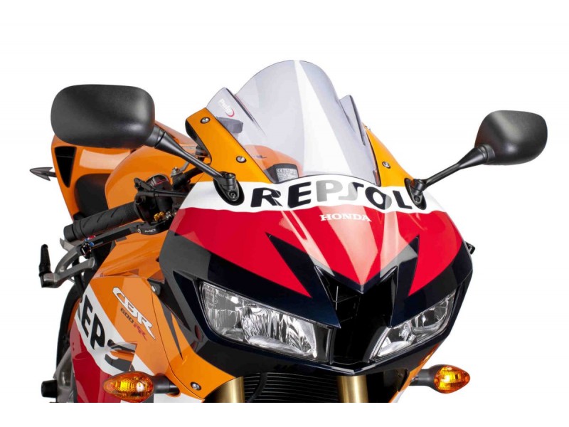 Windscreen PUIG RACING 6478W transparent