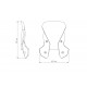 Windscreen PUIG TOURING 6494F dark smoke Windscreen PUIG TOURING 6494F dark smoke