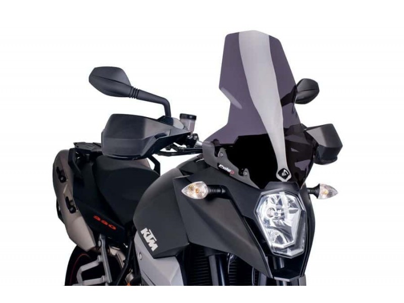 Windscreen PUIG TOURING 6495F dark smoke