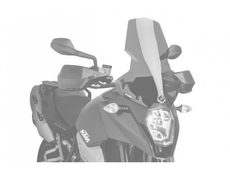 Windscreen PUIG TOURING 6495N Negru