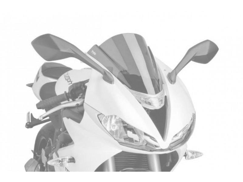 Windscreen PUIG RACING 6498C carbon look
