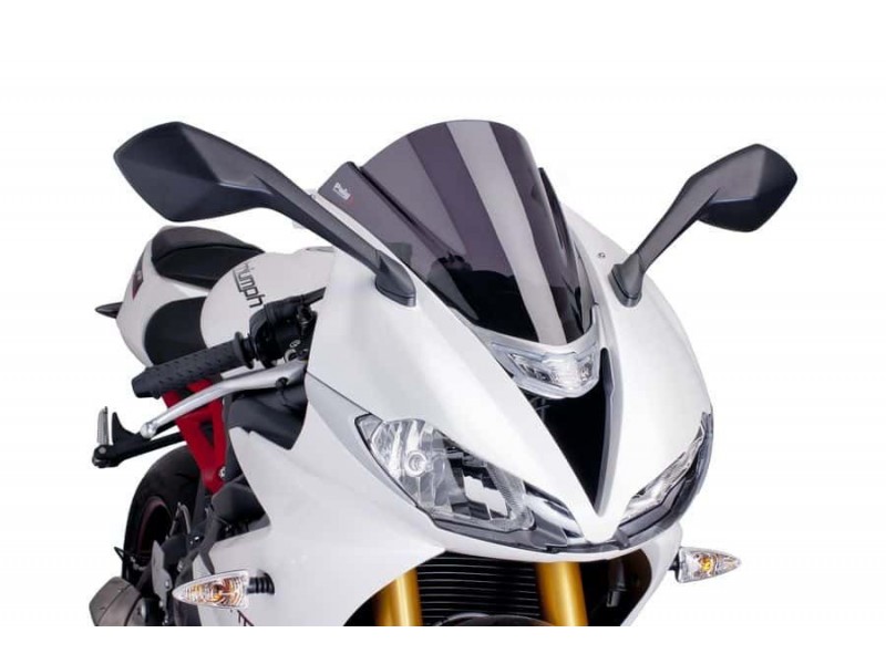 Windscreen PUIG RACING 6498F dark smoke