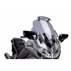 Windscreen PUIG TOURING WITH VISOR 6501H smoke Windscreen PUIG TOURING WITH VISOR 6501H smoke