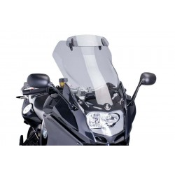 Windscreen PUIG TOURING WITH VISOR 6503H smoke Windscreen PUIG TOURING WITH VISOR 6503H smoke