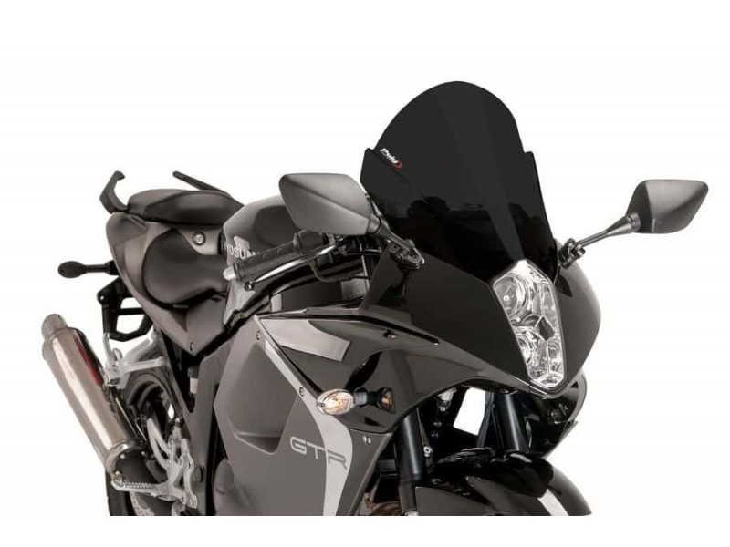 Windscreen PUIG RACING 6716F dark smoke