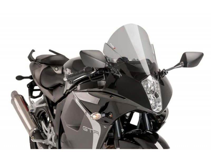Windscreen PUIG RACING 6716H smoke
