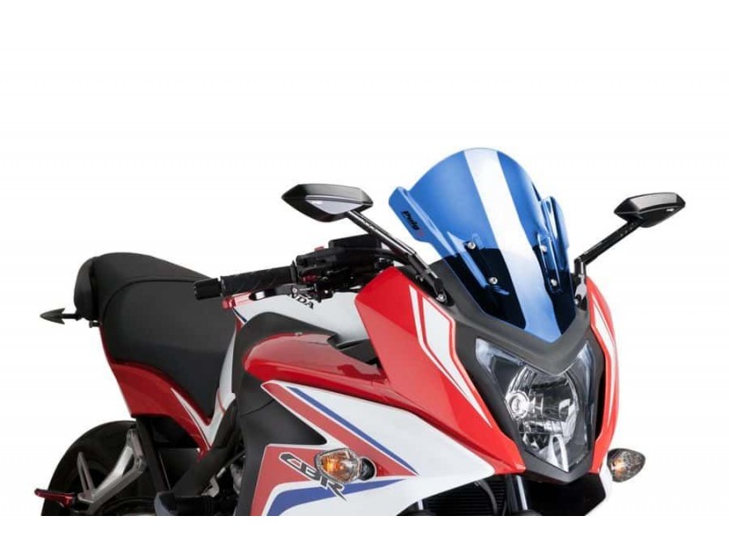 Windscreen PUIG RACING 7003A Albastru Windscreen PUIG RACING 7003A Albastru