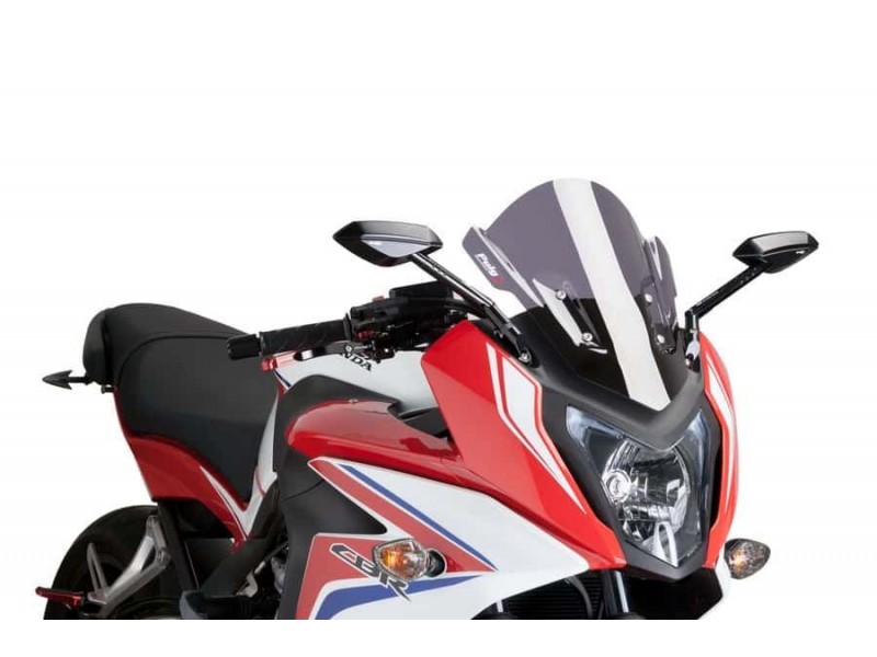 Windscreen PUIG RACING 7003F dark smoke