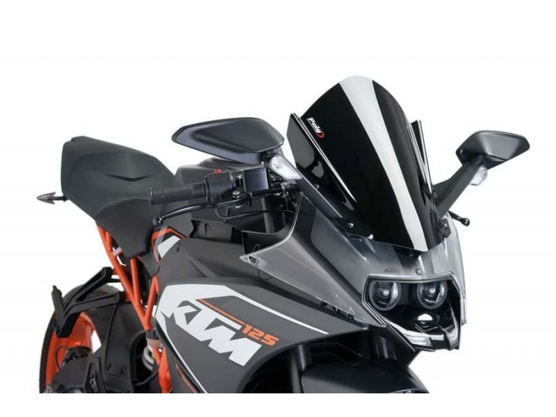 Windscreen PUIG RACING 7004N Negru Windscreen PUIG RACING 7004N Negru