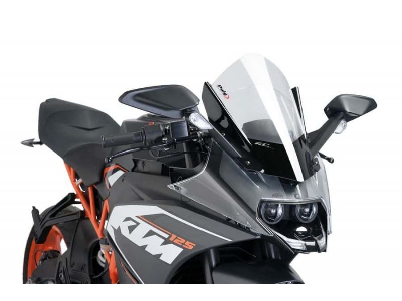 Windscreen PUIG RACING 7004W transparent