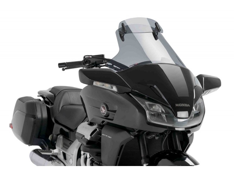Windscreen PUIG TOURING WITH VISOR 7006H smoke Windscreen PUIG TOURING WITH VISOR 7006H smoke