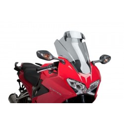 Windscreen PUIG TOURING WITH VISOR 7008H smoke Windscreen PUIG TOURING WITH VISOR 7008H smoke