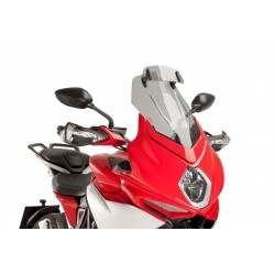Windscreen PUIG TOURING WITH VISOR 7018H smoke Windscreen PUIG TOURING WITH VISOR 7018H smoke