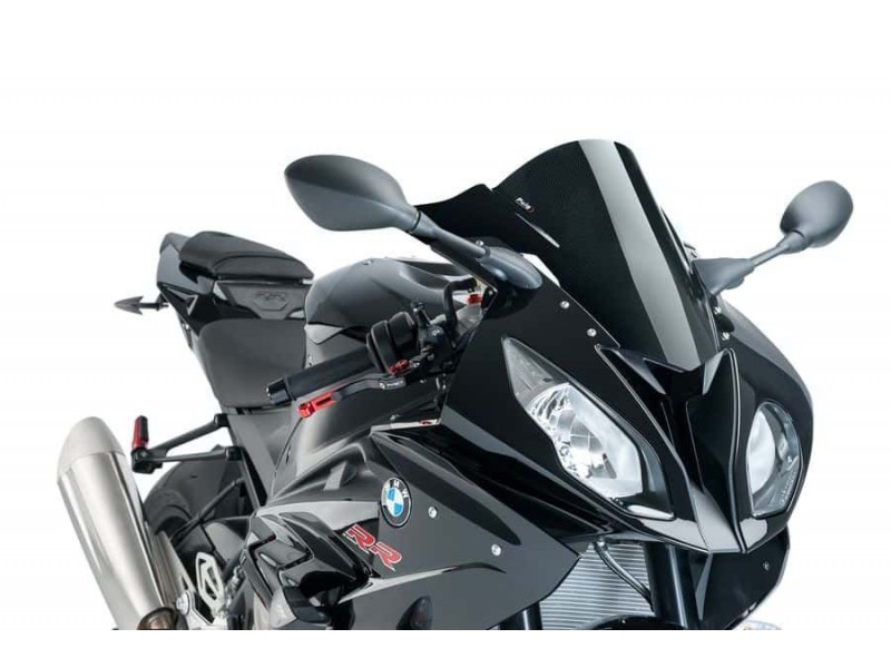 Windscreen PUIG RACING 7564C carbon look