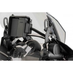 Windscreen PUIG FIXING BRACKET REF 6486 7566N Negru Windscreen PUIG FIXING BRACKET REF 6486 7566N Negru