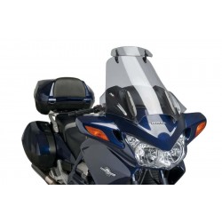 Windscreen PUIG TOURING WITH VISOR 7591H smoke Windscreen PUIG TOURING WITH VISOR 7591H smoke