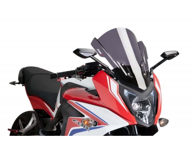 Windscreen PUIG TOURING 7595F dark smoke