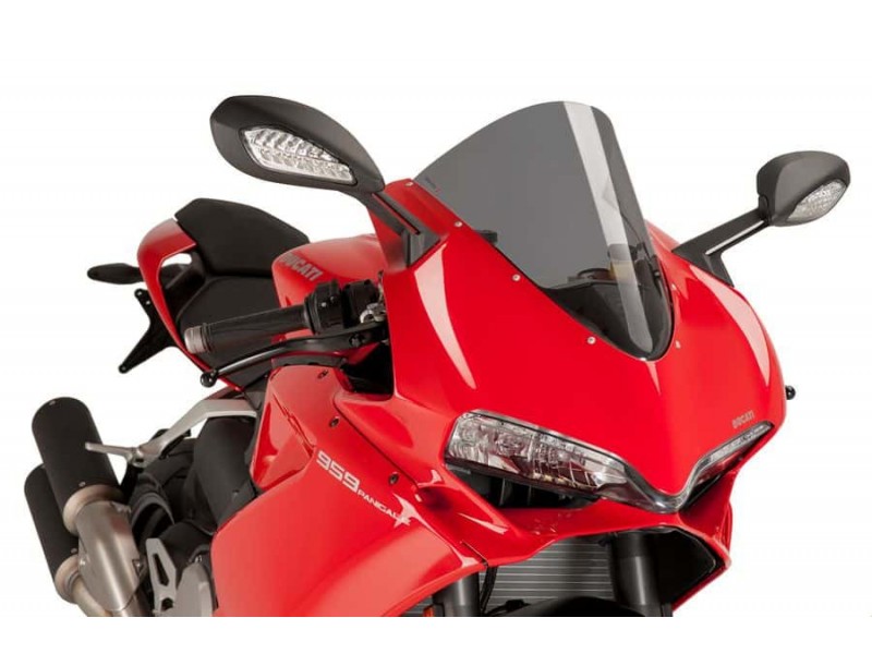 Windscreen PUIG RACING 7621F dark smoke