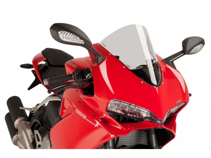 Windscreen PUIG RACING 7621W transparent