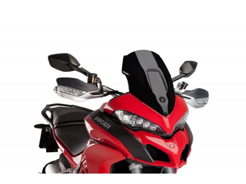 Windscreen PUIG RACING 7622N Negru