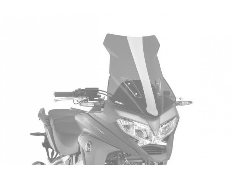 Windscreen PUIG TOURING 7626N Negru
