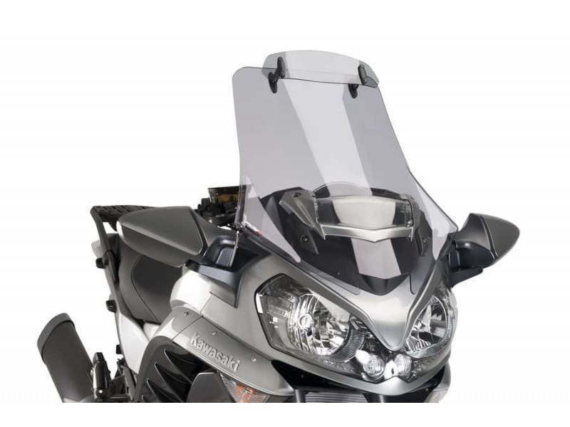 Windscreen PUIG TOURING WITH VISOR 7629H smoke Windscreen PUIG TOURING WITH VISOR 7629H smoke